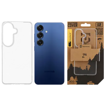 Zadní kryt Tactical TPU pro Samsung Galaxy S26, transparentní