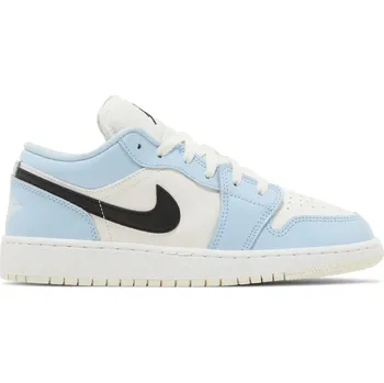 Pánská móda Air Jordan Jordan 1 Low Ice Blue Black (GS) EU: 38.5