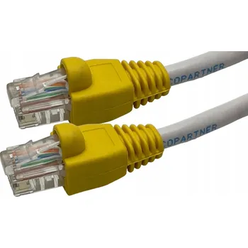 Síťový kabel SÍŤOVÝ KABEL LAN RJ45 UTP CAT 5e ETHERNET ROUTER 10m PRO INTERNET