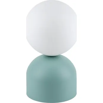 Lampička Stolní lampa TK-Lighting MIKI bílá, zelená 8 W