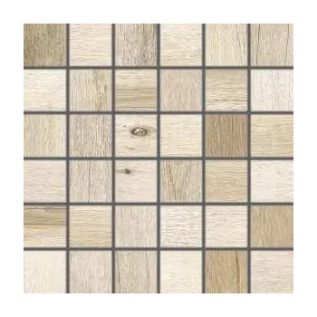 Obklad RAKO Saloon DDM05747 mozaika světle hnědá 30x30 cm