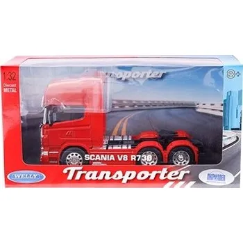 autíčko MODEL 1:32, SCANIA V8 R730, ČERVENÁ