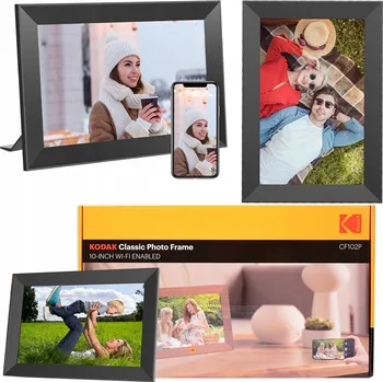 Digitální fotorámeček Rámeček rámeček Kodak 10,1", černý