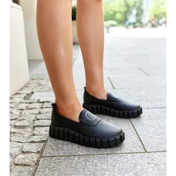 Dámská móda Dámské polobotky TQ2407 Černá - Gemre černá 39