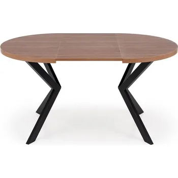 Nábytek Stůl Peroni - Halmar Tmavý dub / ořech 100x75 cm