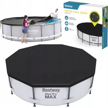 Bazén Kryt na bazén s konstrukcí o průměru 427 cm Bestway 58248