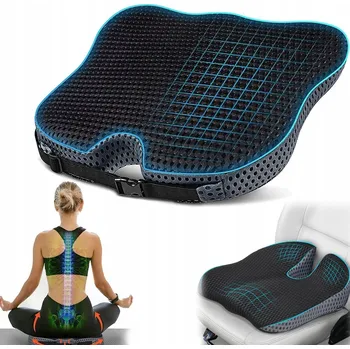 Polštář ERGONOMICKÝ POLŠTÁŘ NA SEDĚNÍ ORTOPEDICKÝ POLŠTÁŘ NA KOSTRČ 3D