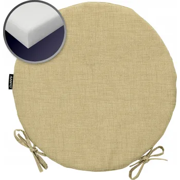 Polštář KULATÝ POLŠTÁŘ NA ŽIDLI 40 cm STOLIČKA s vázáním