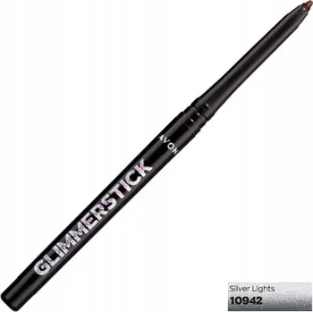 Oční linky Vysouvací tužka na oči Avon s třpytkami šedá