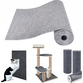 Samolepicí PODLOŽKA NA ŠKRÁBÁNÍ na pohovku, nábytek pro kočky, ochrana 40 cm * 200 cm