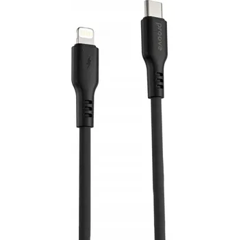 Datový kabel Kabel Proove USB - USB typ C 1 m černý