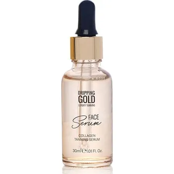 Přípravek na opalování DRIPPING GOLD Collagen Tanning Face Serum 30 ml