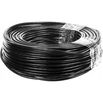 elektrický kabel Dílenský kabel H05VV-F (OWY) 5x1 černý 300/500V /100m/