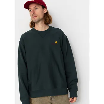 Pánská mikina Carhartt WIP American Script (kale green) XL, zelená