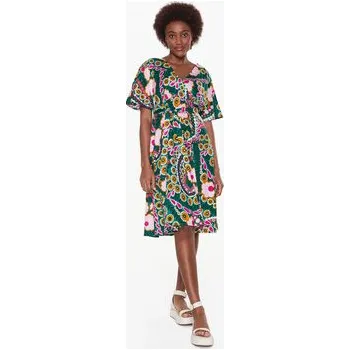 Dámská móda Weekend Max Mara Každodenní šaty Dizzy 23562106 Zelená Regular Fit XS