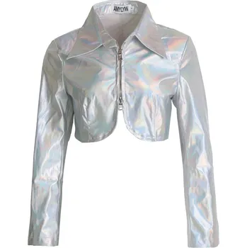 Dámská vesta Bunda AmyLynn Silver 1913514 XS (6)