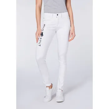 Dámské džíny Džíny Polo Sylt Weiß 633891 W28/L32