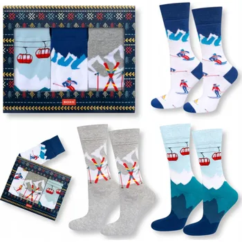 Pánské ponožky Pánské ponožky SOXO , 3 kusy