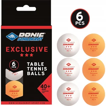 Pingpongový míček Míčky na stolní tenis Donic-Schildkröt Avangarde 3* Poly 40+ vícebarevné
