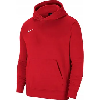 Chlapecká mikina Dětská Mikina mikina s kapucí Nike Park 20 CW6896 657 červená XS (122-128 cm)