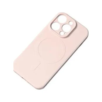 Silikonowe etui kompatybilne z MagSafe do iPhone 15 Pro Silicone Case - różowe