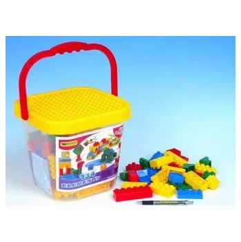 Dětské zboží Kbelík s plastovými kostkami mini 134d. Blocks Wader 3+