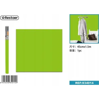 Tapeta Tapeta Samolepicí Zelená 45 cm x 1,5 m Vysoká Kvalita