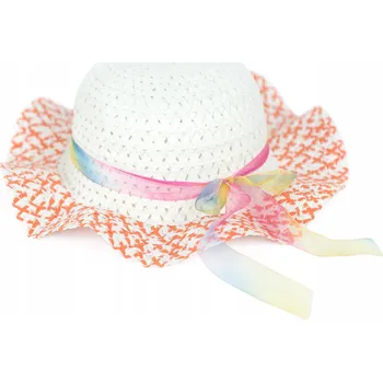 Klobouk Klobouk Morning Rainbow - bílý | pro dívky cz21244