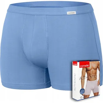 Pánské spodní prádlo CORNETTE AUTHENTIC MINI boxerky bavlněné modré XXL