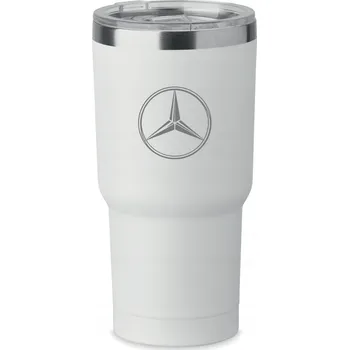 Termohrnek Termohrnek s dvojitou stěnou 500ml Mercedes Bílý