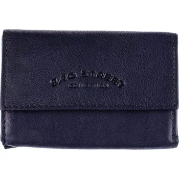 Peněženka BAG STREET peněženka z pravé kůže modrá - muž