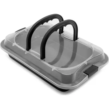 Plech na pečení Plech (forma) na pečení z uhlíkové oceli s víkem CARRY 36,5 x 23,5 cm