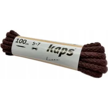 Tkaničky do bot Kulaté tkaničky do bot tmavě hnědé 079 | 100 cm