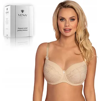 Podprsenka Vena béžová vyztužená podprsenka velikost 80B
