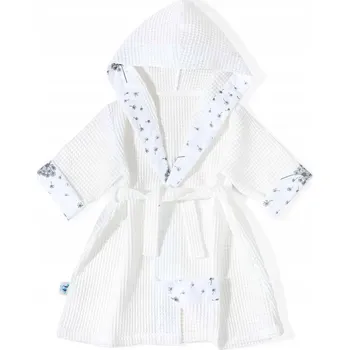 Dívčí župan Dětský župan 116 koupací s kapucí bavlna 100% Pepi
