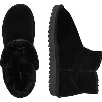 Dámská zimní obuv Deezee dámské sněhule černé MXPZ-21-BLACK SU