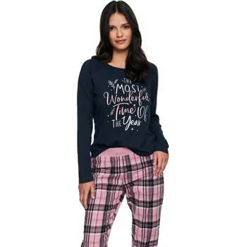 Dámské pyžamo HENDERSON DÁMSKÉ PYŽAMO HELLO 40120-39X BAVLNA M