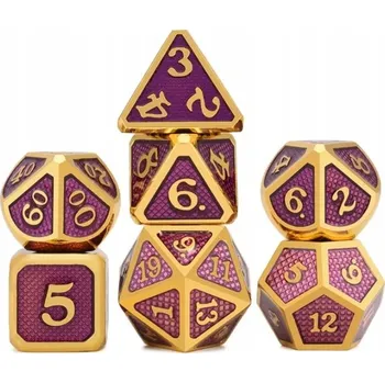 Příslušenství k deskovým hrám OCAS MOŘSKÉ PANNY SADA 7 KOVOVÝCH RPG KOSTEK