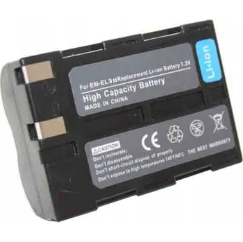 Akumulátor baterie pro Nikon EN-EL3 1000 mAh 7.4V Li-Ion