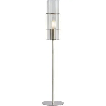 Lampička Markslöjd stolní lampa Tubo nikl 65 cm