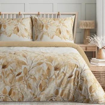 Povlečení Ložní souprava SPRING 60 oranžová