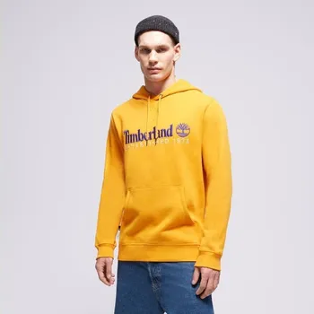 Pánské oblečení Timberland Mikina S Kapucí Ls 50Th Anniversary Est. 1973 Žlutá M