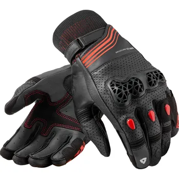 Moto oblečení Rukavice na motorku Revit Positron černo-červené