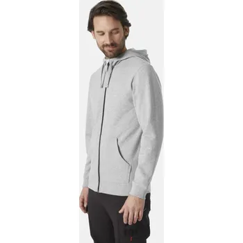 pracovní mikina Helly Hansen Mikina Classic 79328 s kapucí na zip, pánská COT599328aij15-alert red 5XL Červená alert