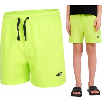 Chlapecké kraťasy 4F krátké kraťasy ke kolenům polyester zelené velikost 128