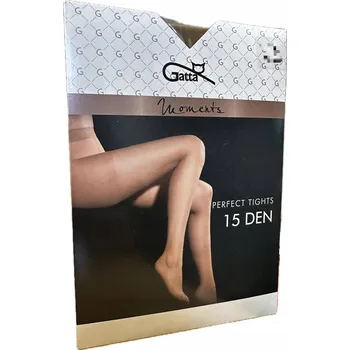 Dámské punčochy Punčocháče hladké Gatta 15den zlaté Golden velikost S