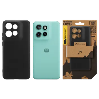 Telefonní příslušenství Zadní kryt Tactical TPU pro Motorola Edge 60 Neo, černá