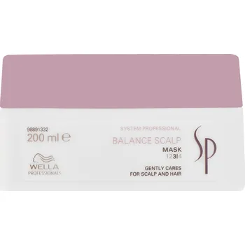 Vlasová regenerace Wella SP Balance Scalp Maska pro Citlivou Pokožku Hlavy 200 ML