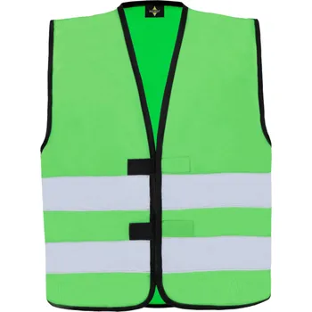 pracovní tričko Vesta reflexní dětská KW Aarhus zelená XS