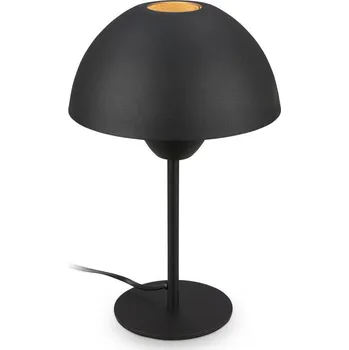 Lampička BRILONER Gryde na noční stolek - s vypínačem, E14 patice, max. 25W, černá - BRILO BRILO 7591015